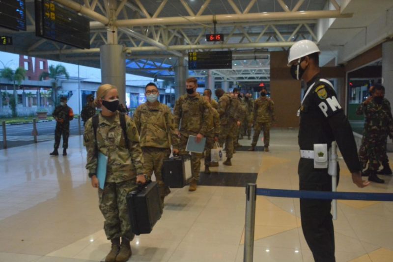 Ribuan Tentara AS Masuk Indonesia Melalui Prosedur Ketat
